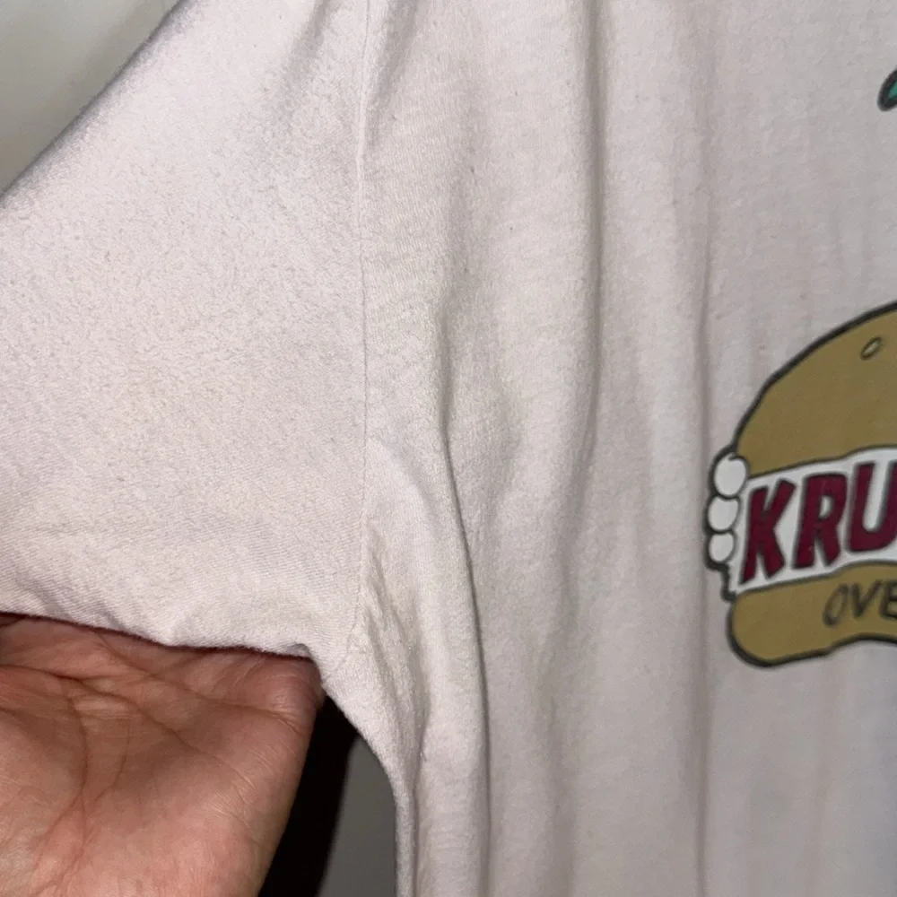 Krusty the Clown Burger Graphic T Shirt - Size XL - Picture 5 of 9